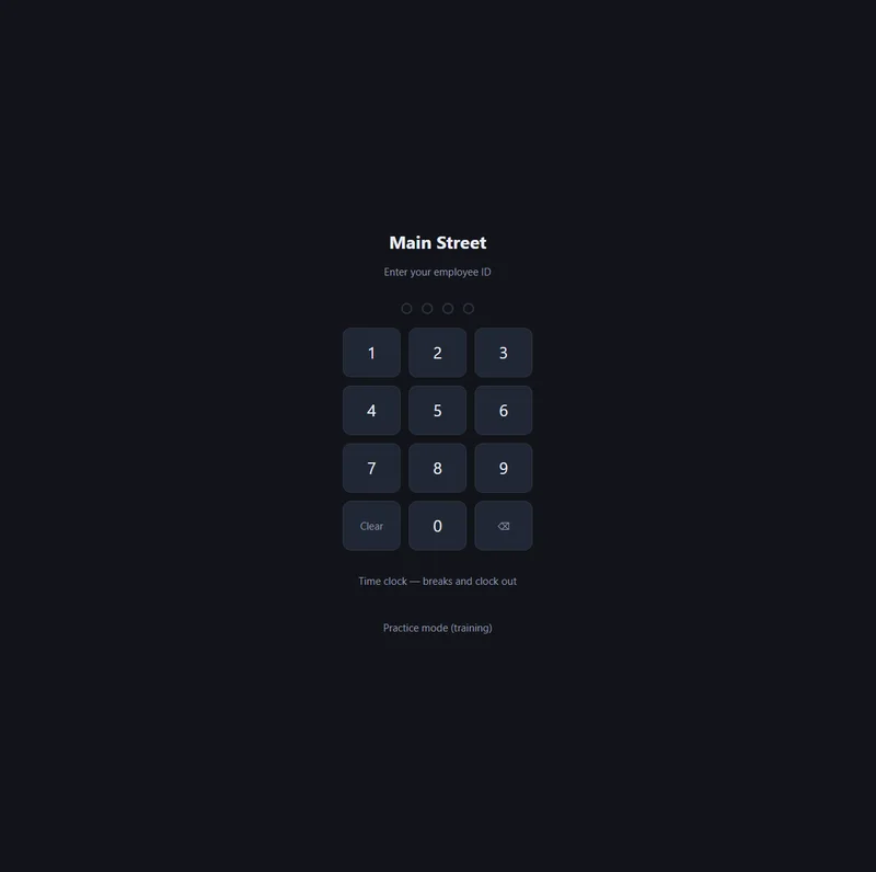Point of Sale System