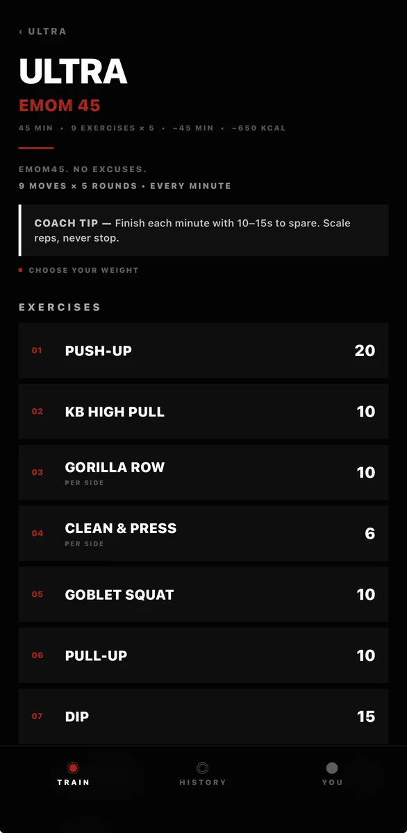 REPS Exercise Guide